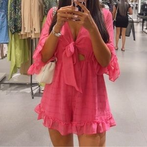 Pink romper